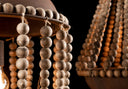 Lámpara Malí Bead Chandelier