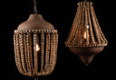 Lámpara Malí Bead Chandelier
