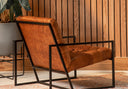 Producto para sala silla ferrara capitoneada en cuero 3house