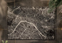 Arte Decorativo Serie Planos Urbanos París