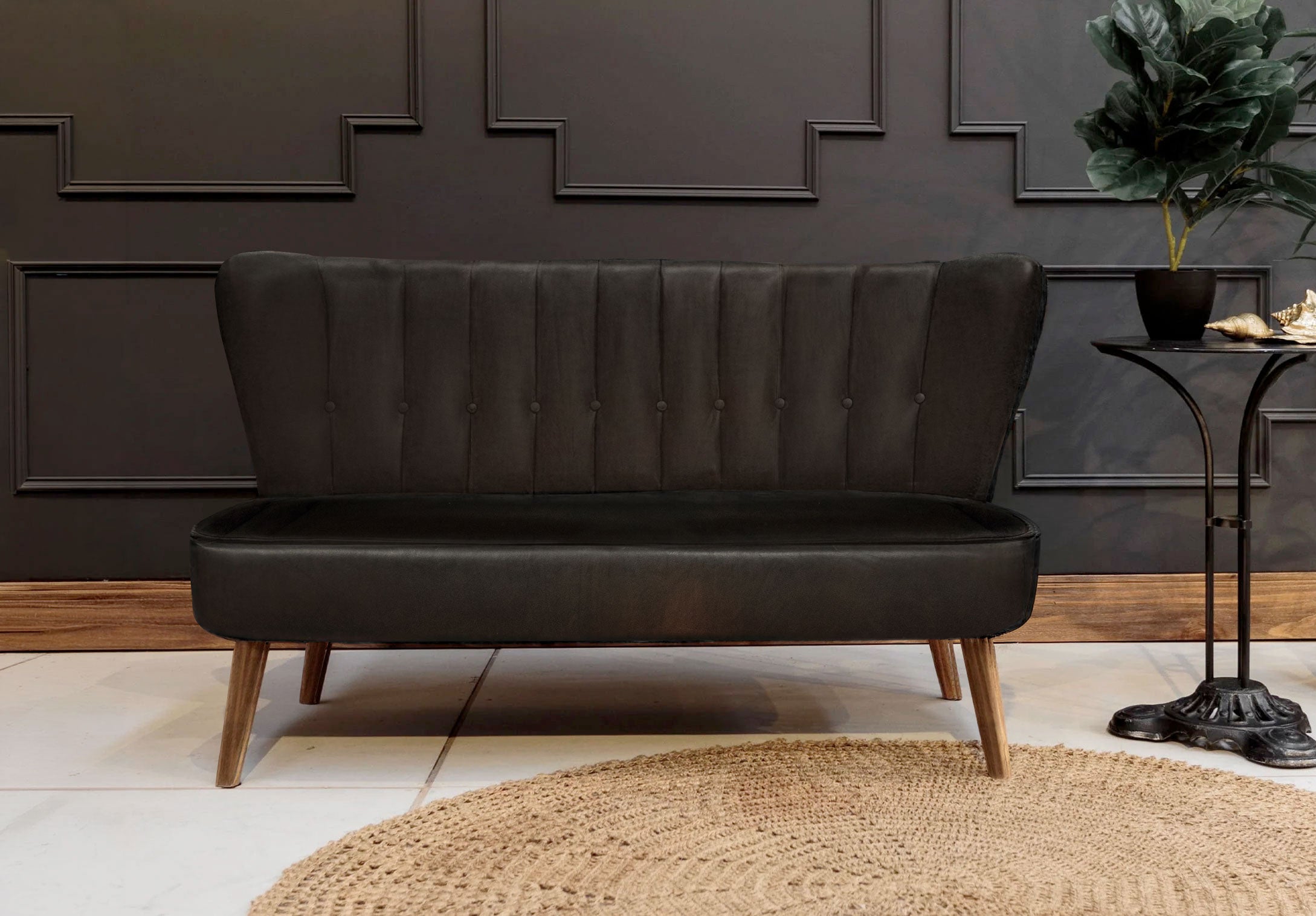 Sofá Madonna Classic Cuero Trufa